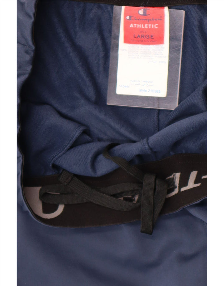Pantaloni de trening pentru bărbați Champion Athletic Fit, mari, albastru, poliester