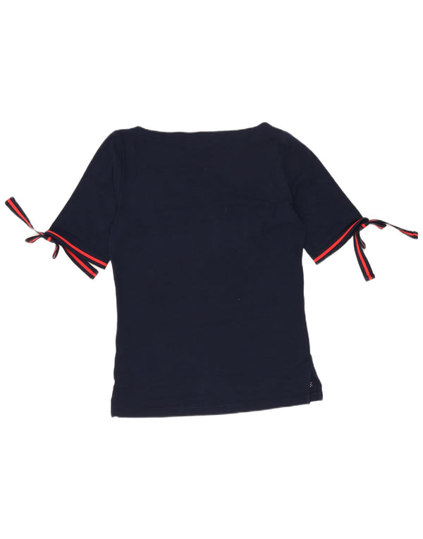 Tricou pentru femei Ralph Lauren UK 12 Medium Bleumarin