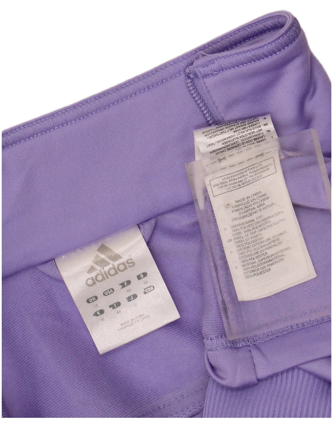 Jachetă de trening pentru femei ADIDAS UK 12 Poliester violet mediu