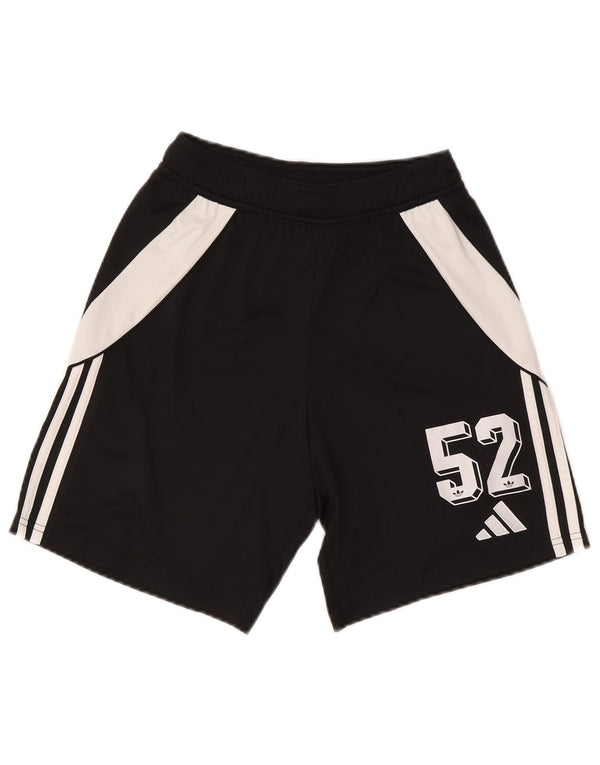 Pantaloni scurți sport pentru bărbați Adidas Aeroready Graphic, negru, color block