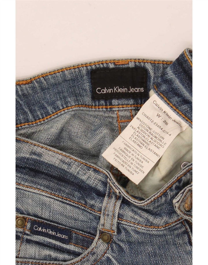 Blugi slim pentru femei Calvin Klein W26 L30 Bumbac albastru