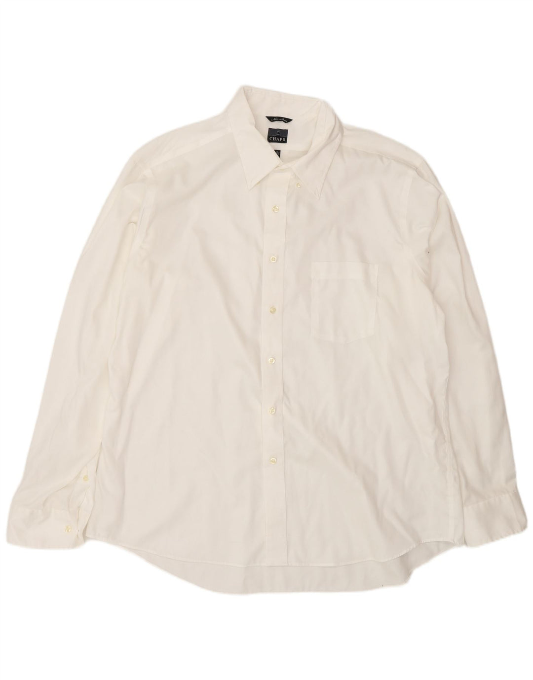 Cămașă pentru bărbați Chaps Mărimea 18 2XL Bumbac alb