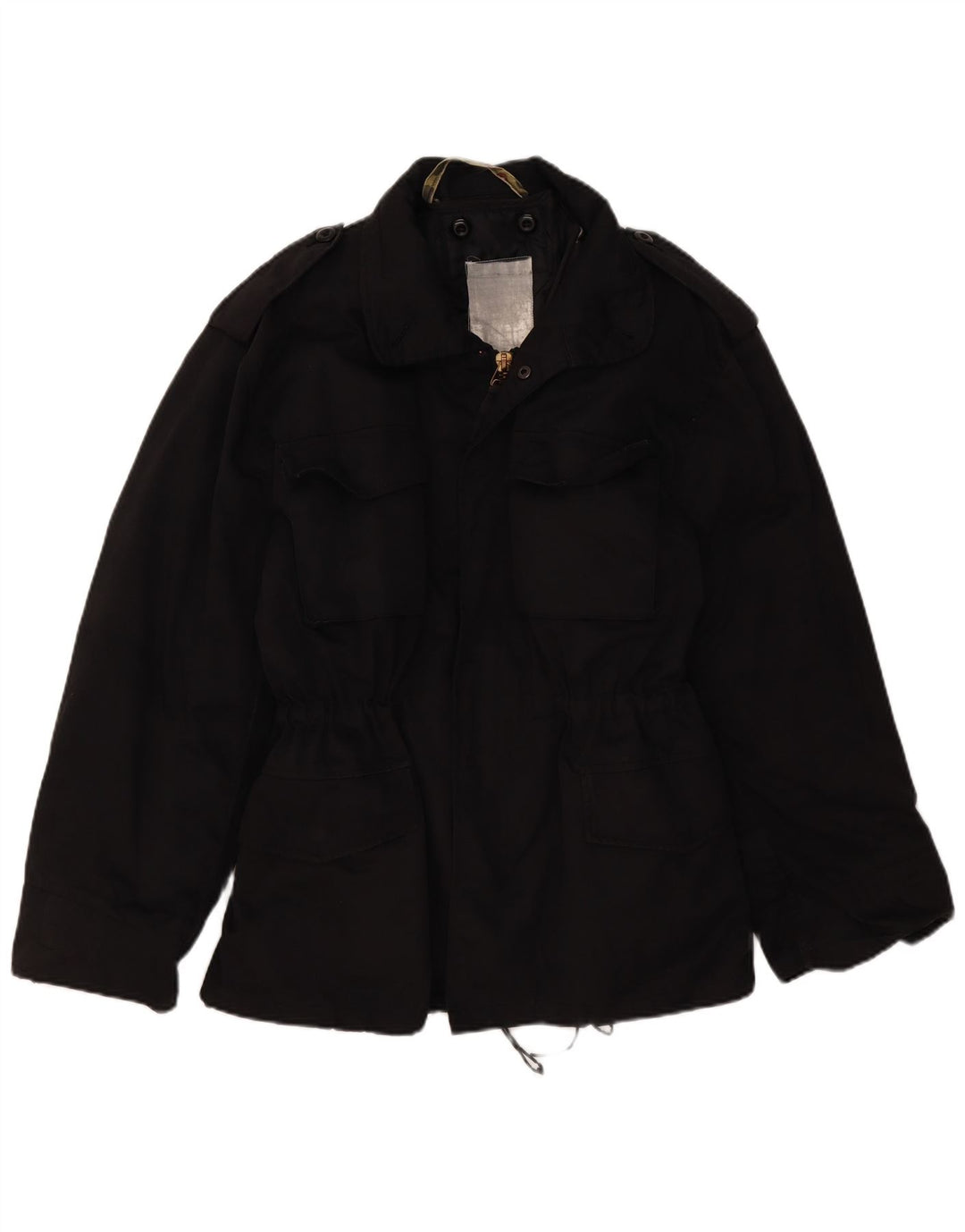 Jachetă militară vintage pentru bărbați UK 36 Small Black