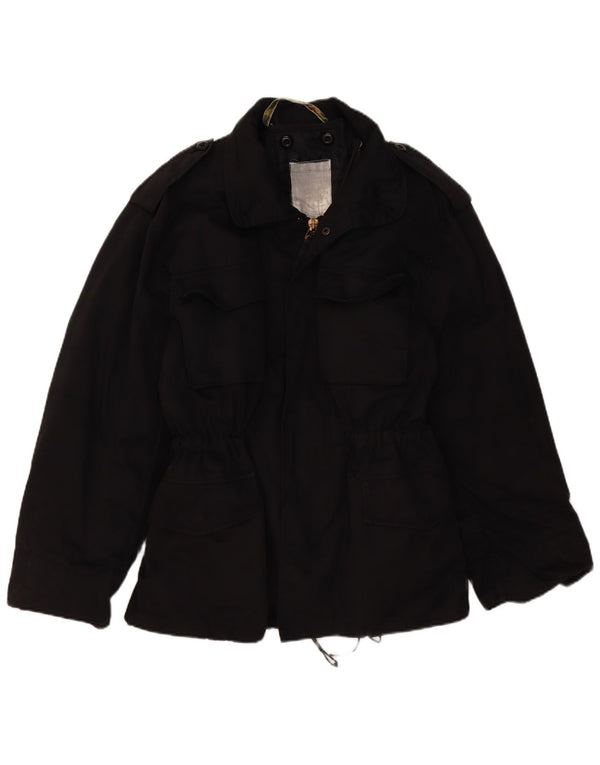 Jachetă militară vintage pentru bărbați UK 36 Small Black
