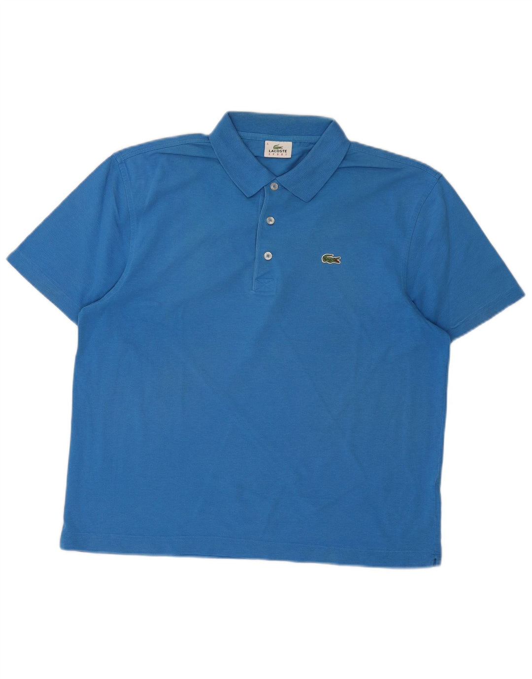 Tricou polo Lacoste pentru bărbați mărimea 5 mare, albastru, bumbac