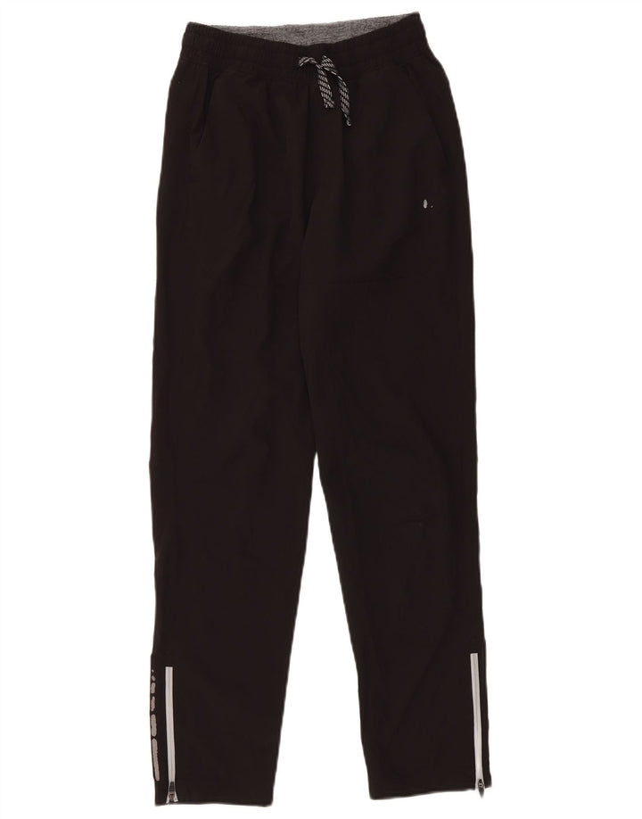 Pantaloni de trening Russell Athletic pentru baieti 14-15 ani XL poliester negru