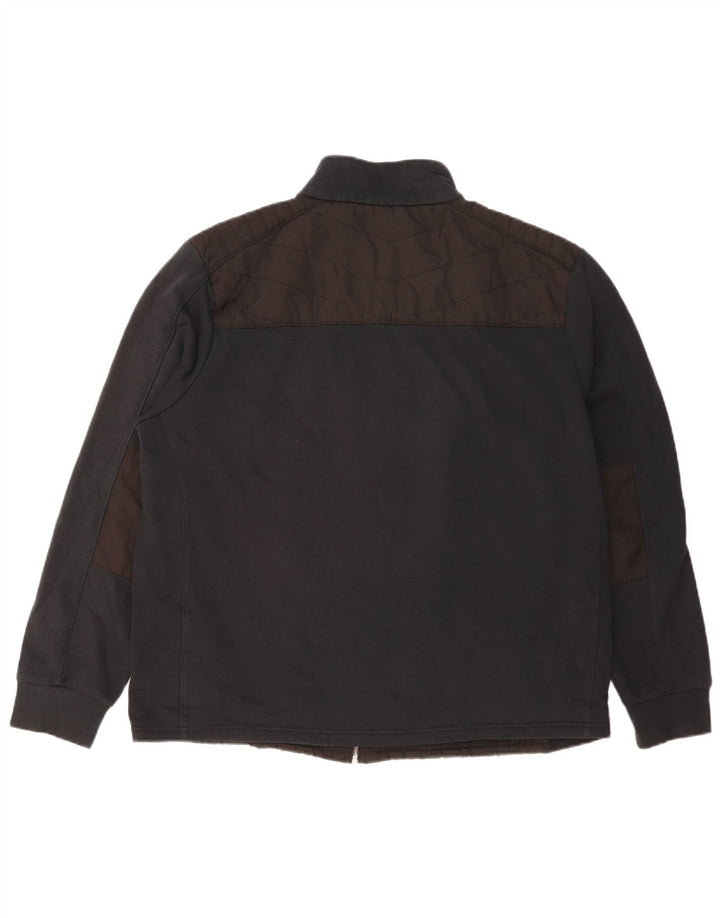 Marks & Spencer Jachetă Bomber Blue Harbour pentru bărbați UK 42 XL Maro Colorblock