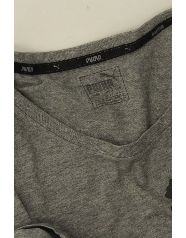 Tricou grafic Puma pentru bărbați Top mare gri
