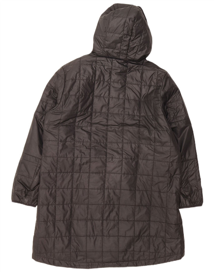 Palton căptușit cu glugă NIKE pentru bărbați UK 42 XL poliester negru