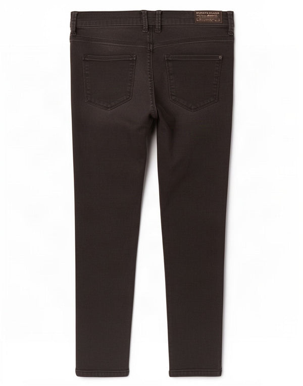 Blugi subțiri pentru femei Marks & Spencer UK 14 Large W32 L26 Bumbac negru