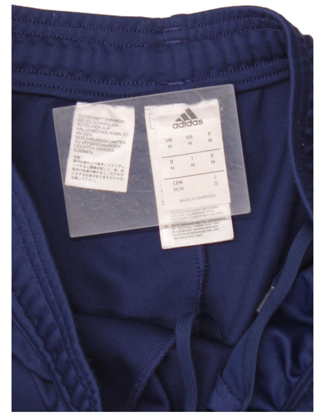 Pantaloni de trening Climacool ADIDAS pentru bărbați, poliester mediu bleumarin