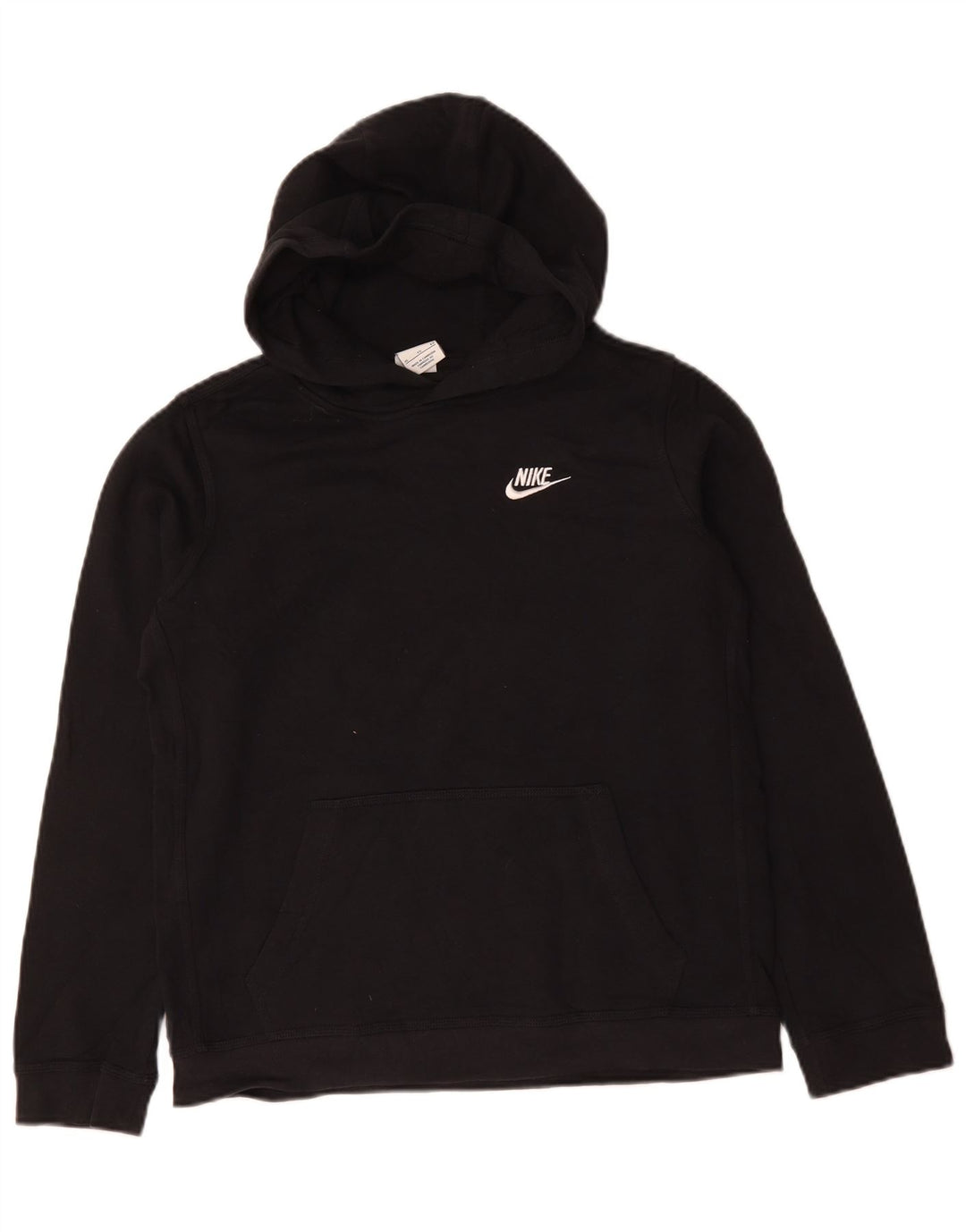 Pulover NIKE pentru băieți 13-14 ani XL bumbac negru