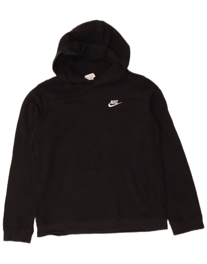 Pulover NIKE pentru băieți 13-14 ani XL bumbac negru