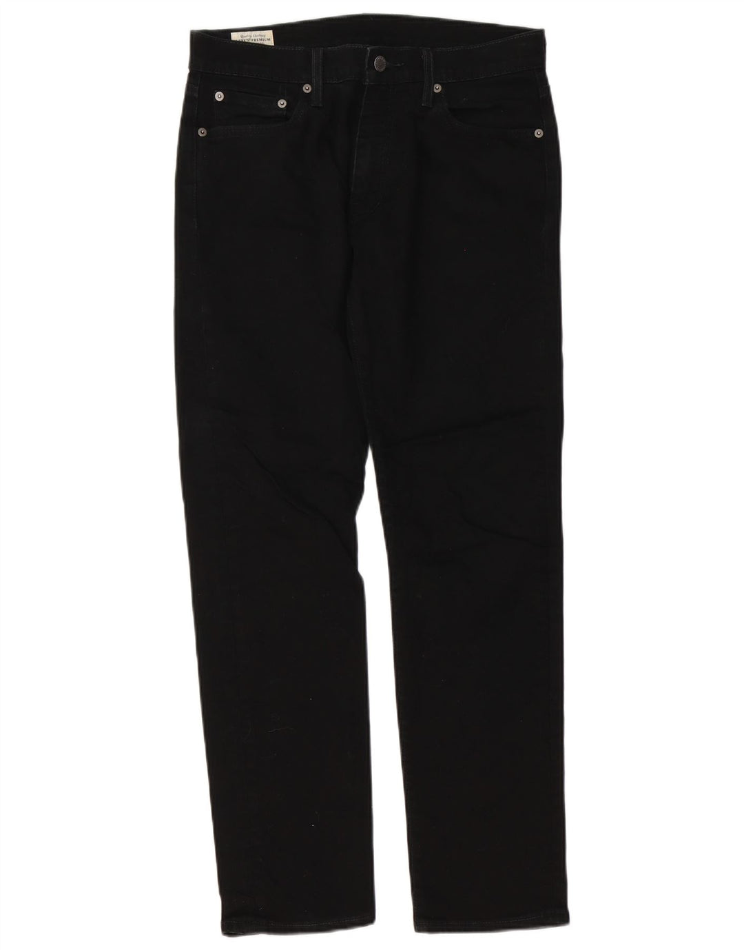 Blugi conici pentru bărbați Levi's 502 W30 L29 bumbac negru