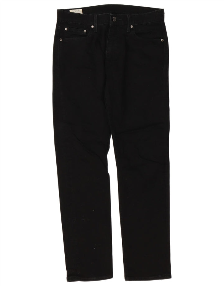 Blugi conici pentru bărbați Levi's 502 W30 L29 bumbac negru