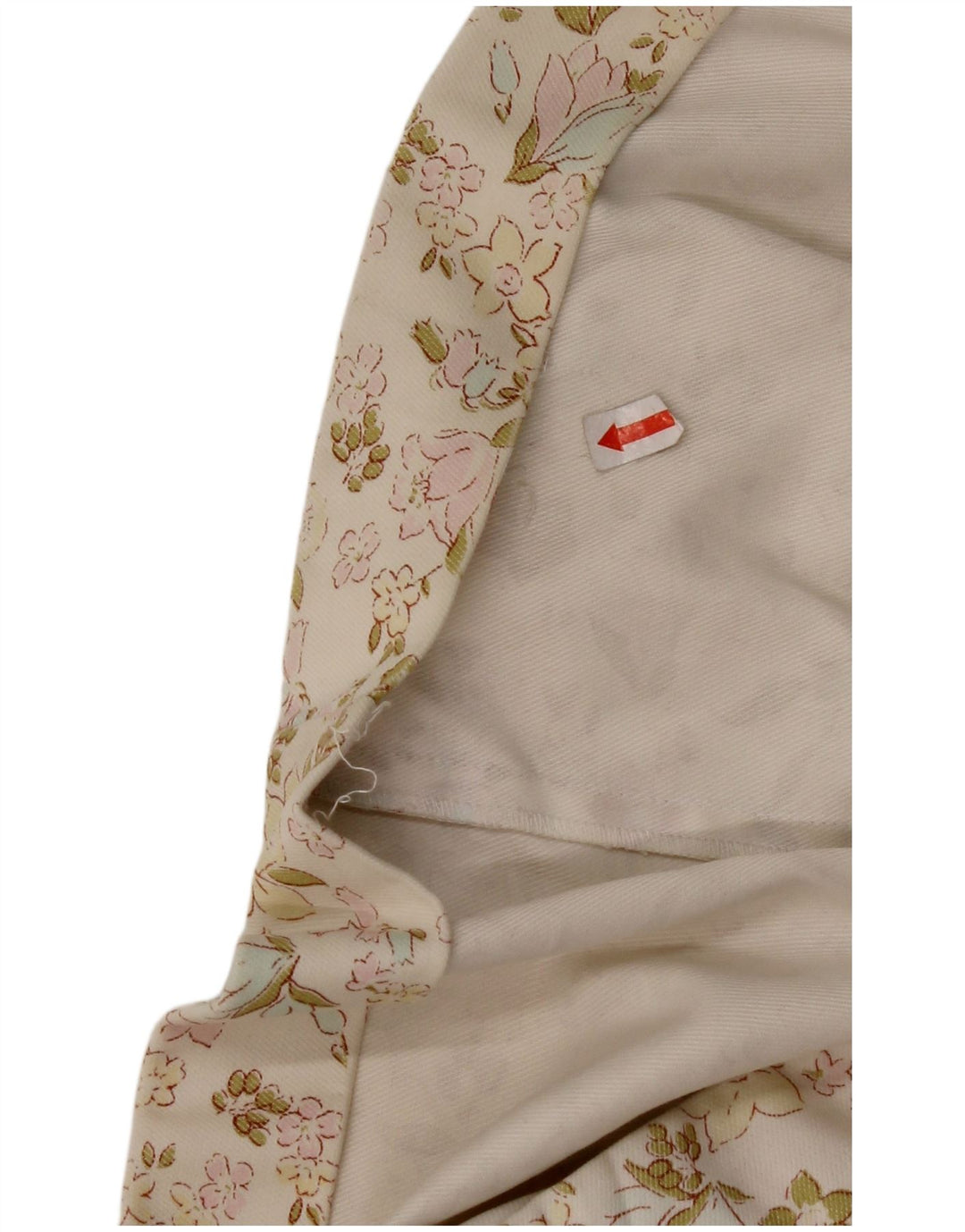 Fustă Mini Femei CACHAREL W30 Bumbac Floral Alb Murat Mediu