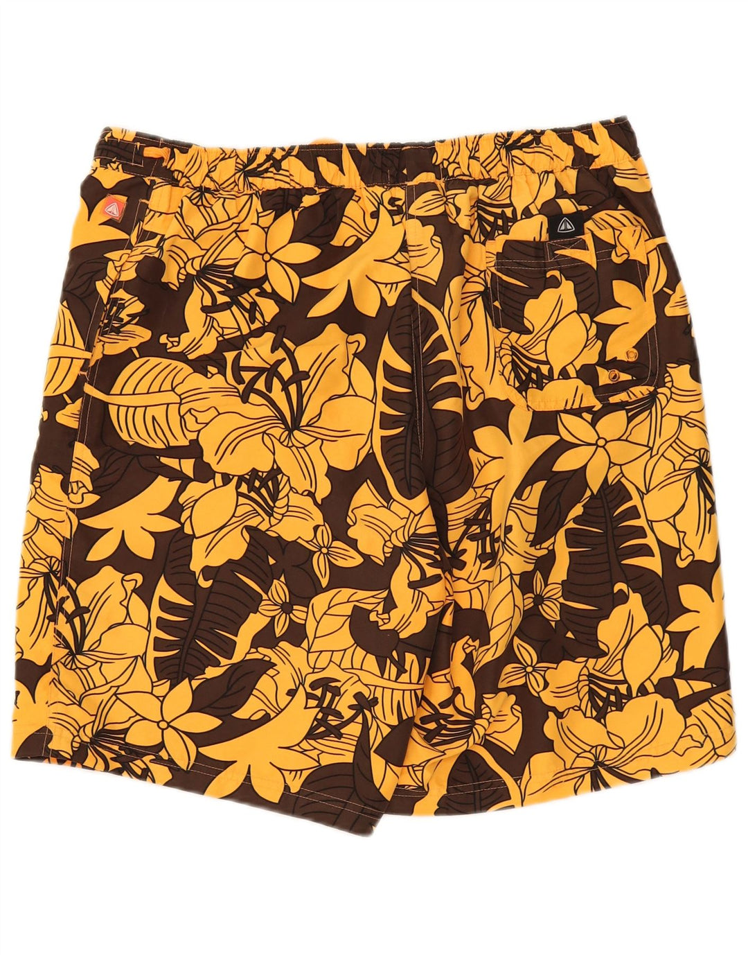 Pantaloni scurți de înot Firefly pentru bărbați, mari, maro, din poliester floral