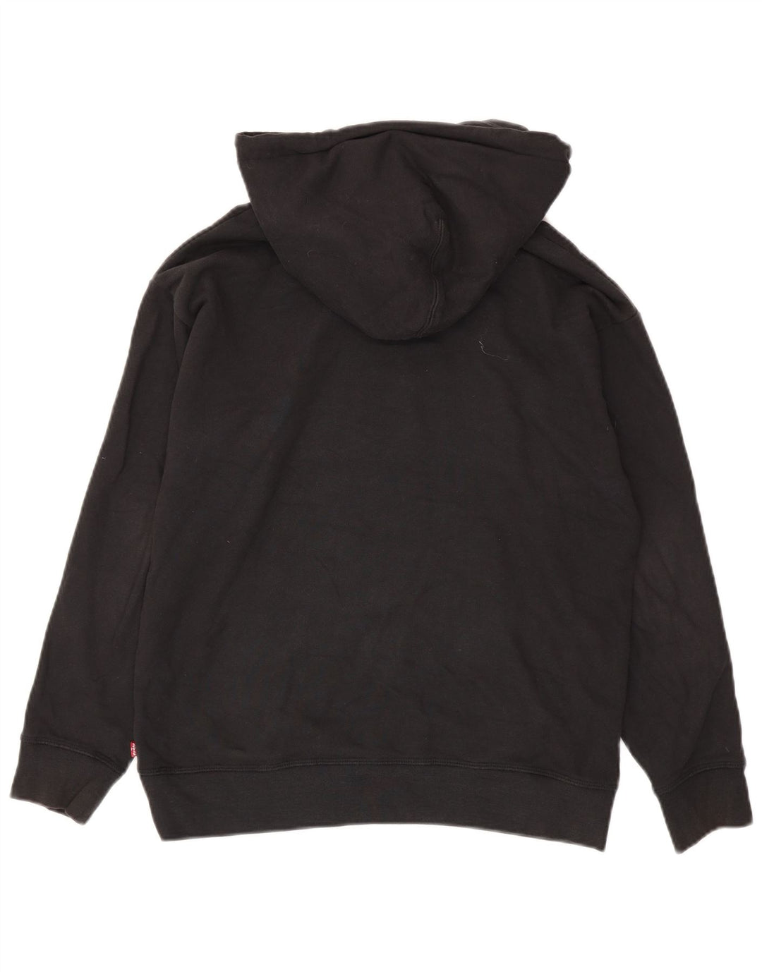 Pulover cu glugă supradimensionat cu grafic Levi's pentru bărbați, mic, negru