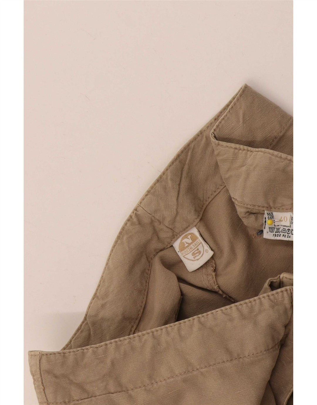 North Sails Pantaloni Capri pentru femei EU 40 Medium W30 L22 Bej Bumbac
