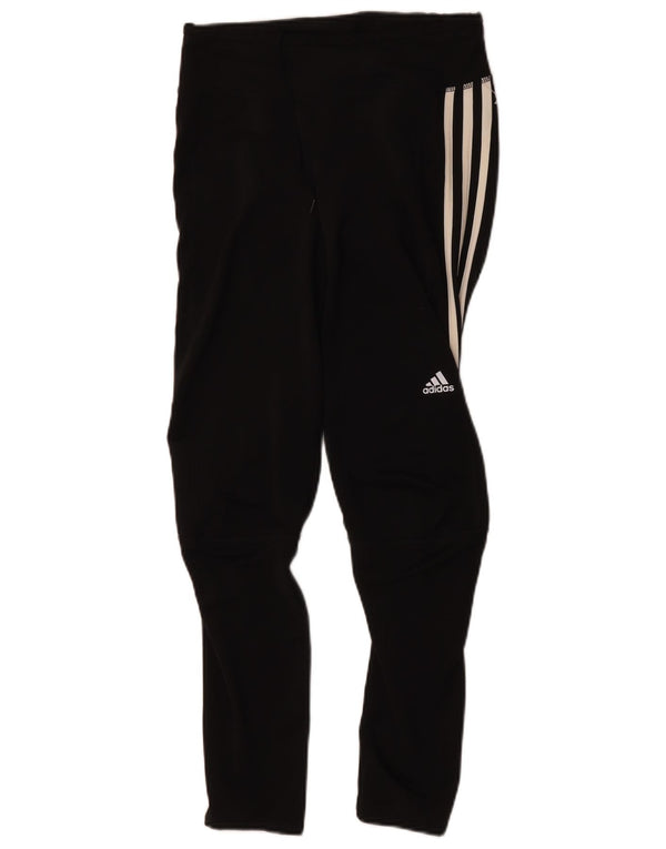 Adidas Womens Response Leggings UK 10 Small Black Poliester Sports
