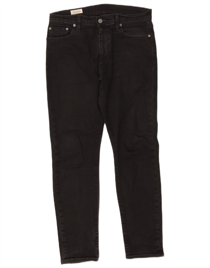 Blugi slim pentru bărbați Levi's W30 L30 bumbac negru
