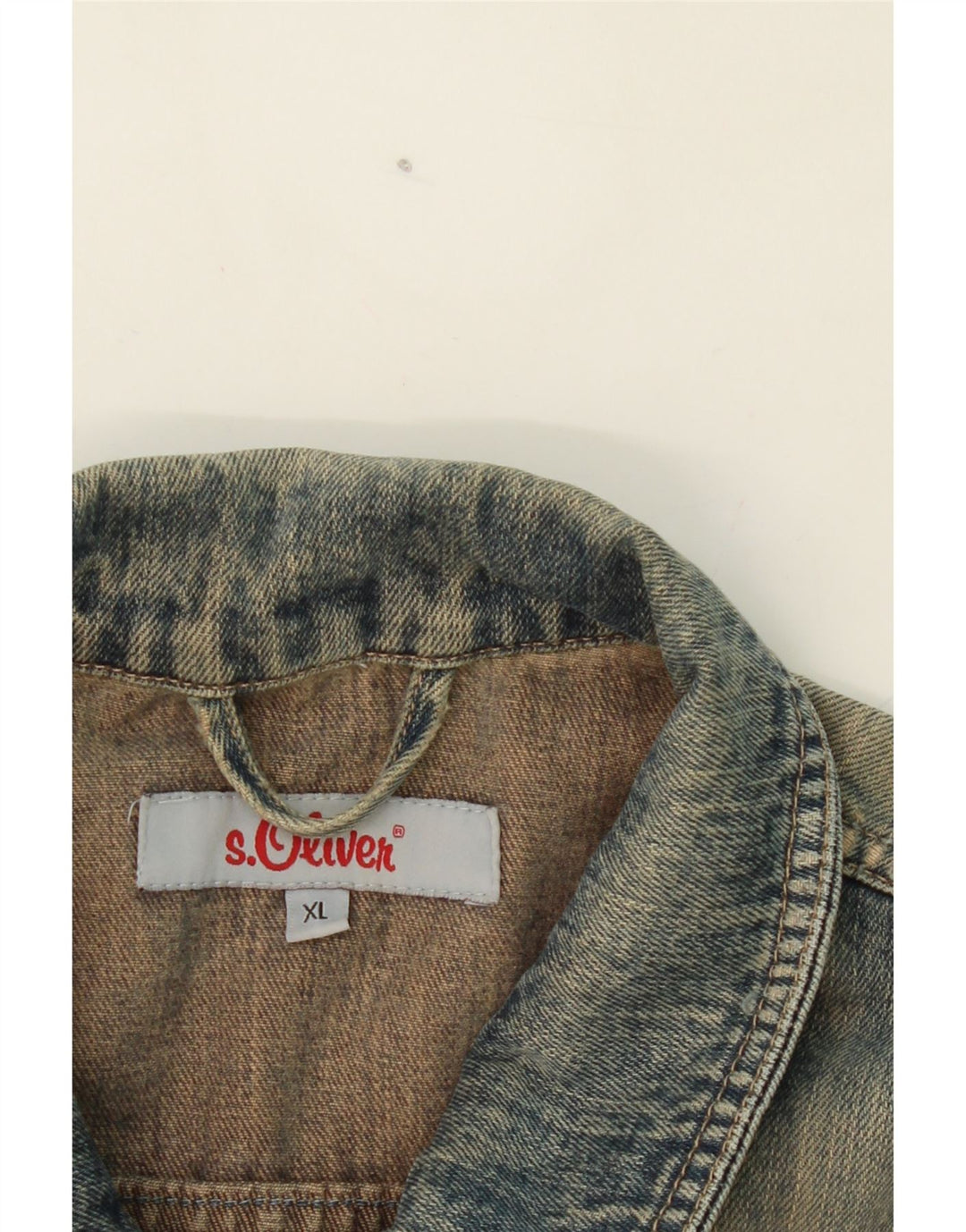 S.OLIVER Womens Denim Jacket UK 18 XL Blue Cotton Vintage S.Oliver and Second-Hand S.Oliver from Messina Hembry 