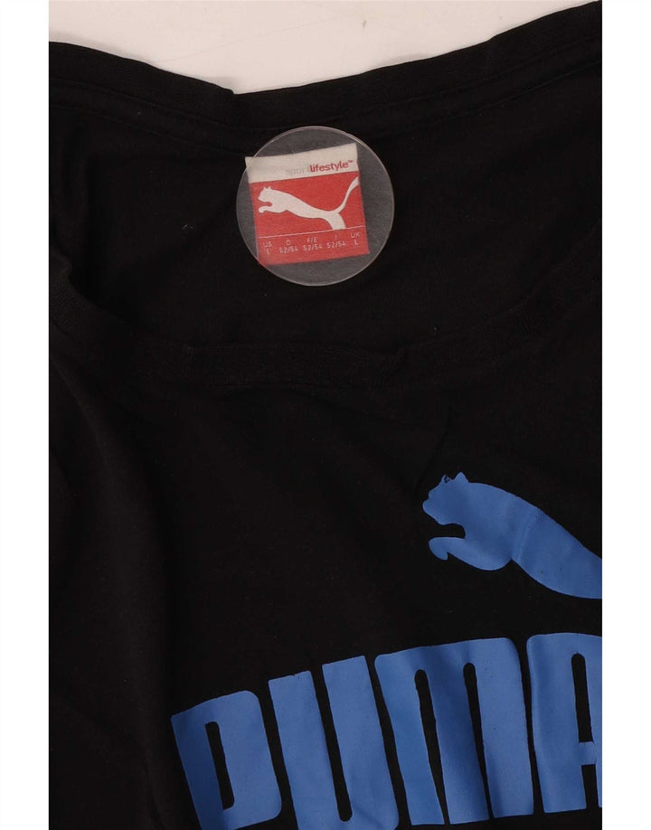 Tricou pentru bărbați Nike Top Large Negru