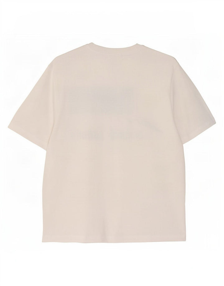 Tricou grafic pentru bărbați Hugo Boss Top mediu alb