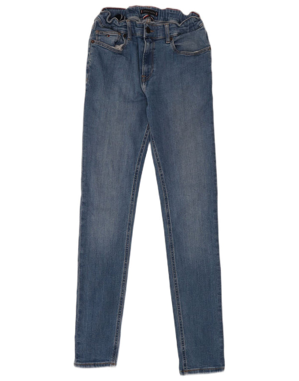 TOMMY HILFIGER Blugi skinny pentru baieti 13-14 ani Bumbac Albastru