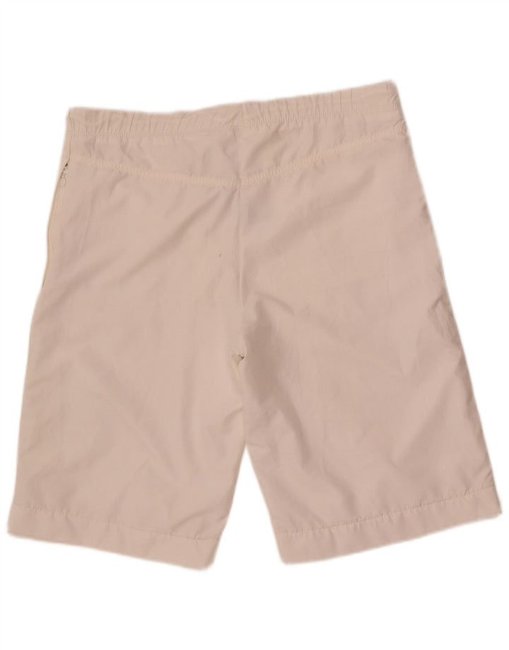 Pantaloni scurti sport Nike pentru femei Marea Britanie 14/16 Poliester alb mare