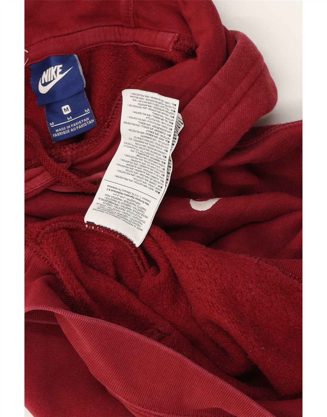 Pulover Nike pentru bărbați, bumbac, burgund mediu