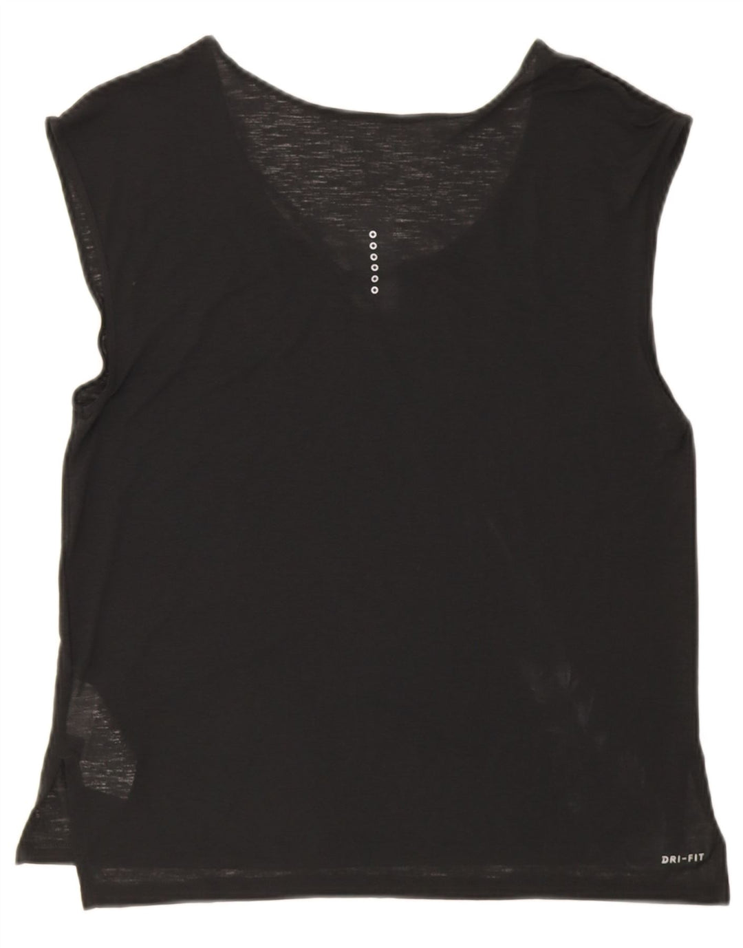 Vesta Nike Dri Fit pentru femei UK 14 Poliester mediu negru