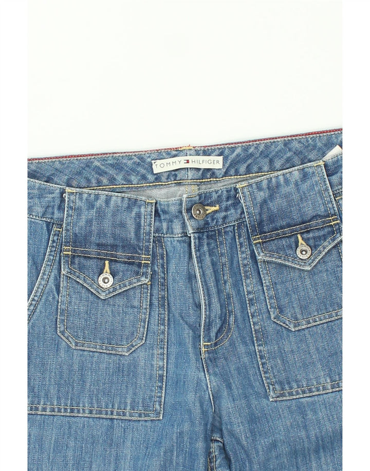 TOMMY HILFIGER Womens Cropped Jeans W30 L25  Blue Cotton Vintage Tommy Hilfiger and Second-Hand Tommy Hilfiger from Messina Hembry 
