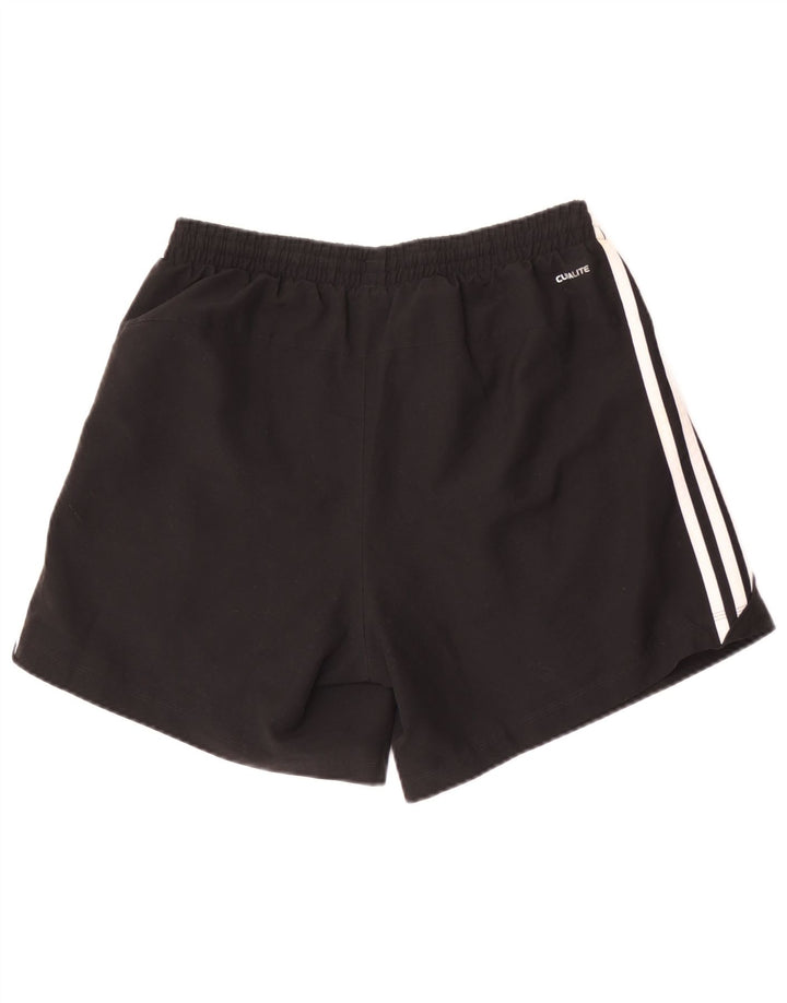 Pantaloni scurți sport pentru bărbați Adidas, poliester mediu negru