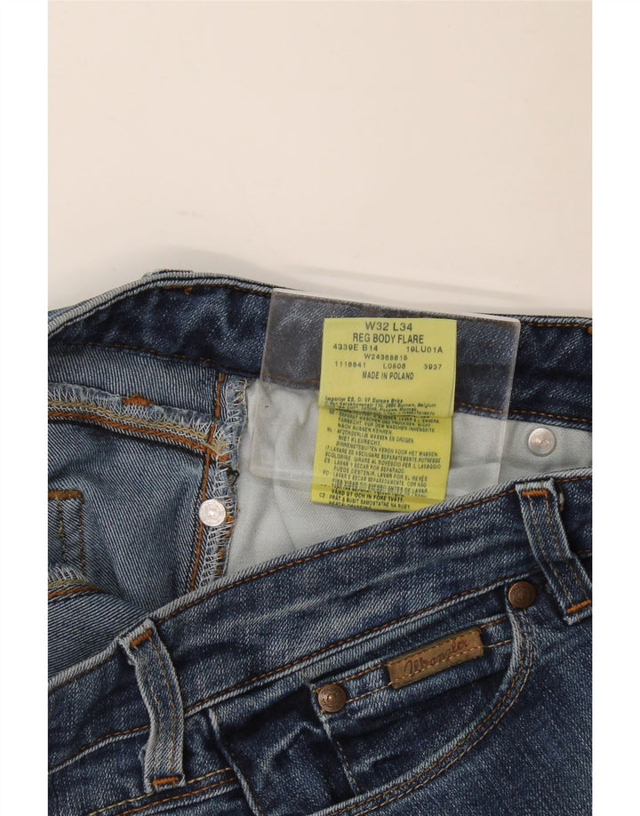 Blugi evazați pentru femei Wrangler W32 L32 Bumbac albastru
