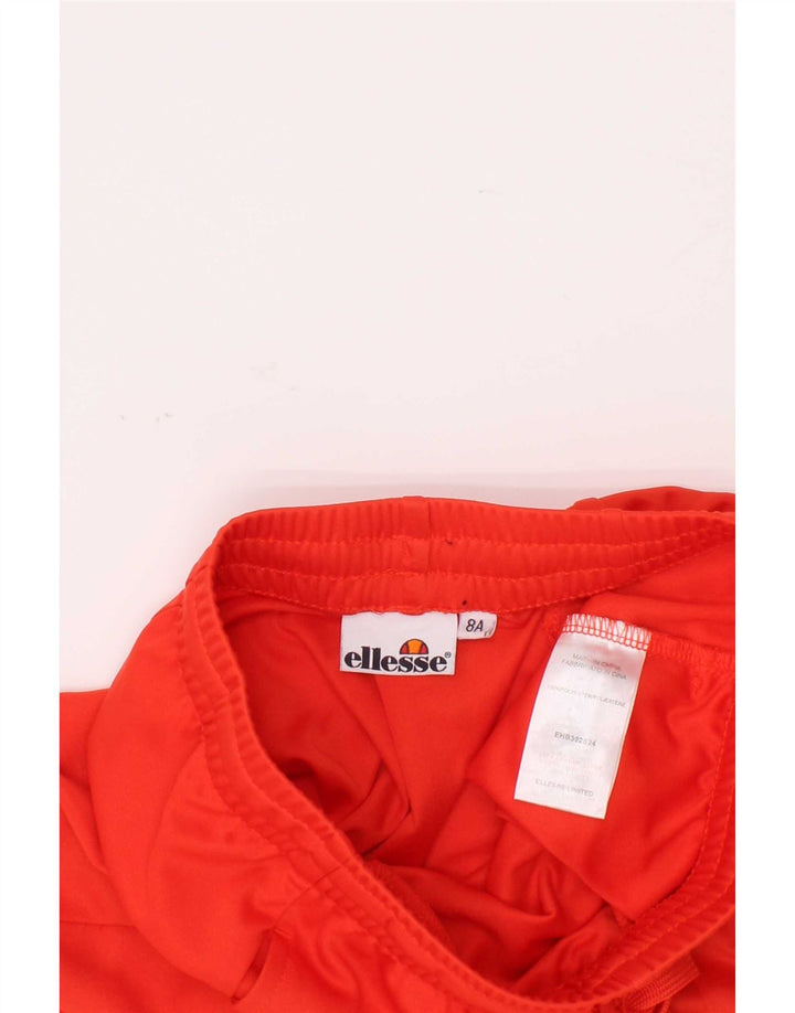 Pantaloni scurți sport Ellesse pentru băieți, 7-8 ani, portocaliu, poliester