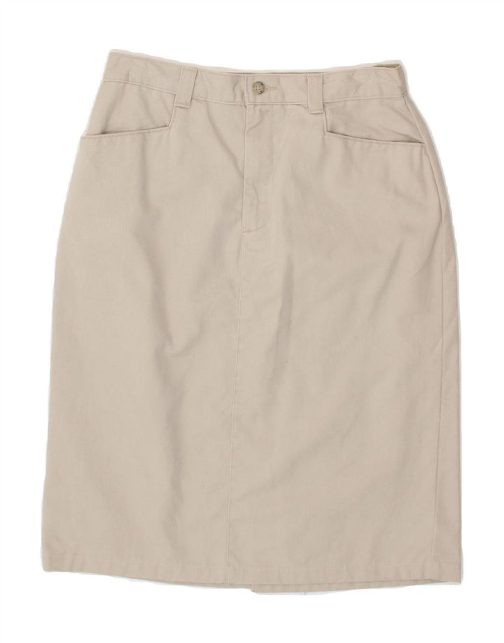 LEE Womens Straight Skirt Large W27 Grey Cotton Vintage Lee and Second-Hand Lee from Messina Hembry 