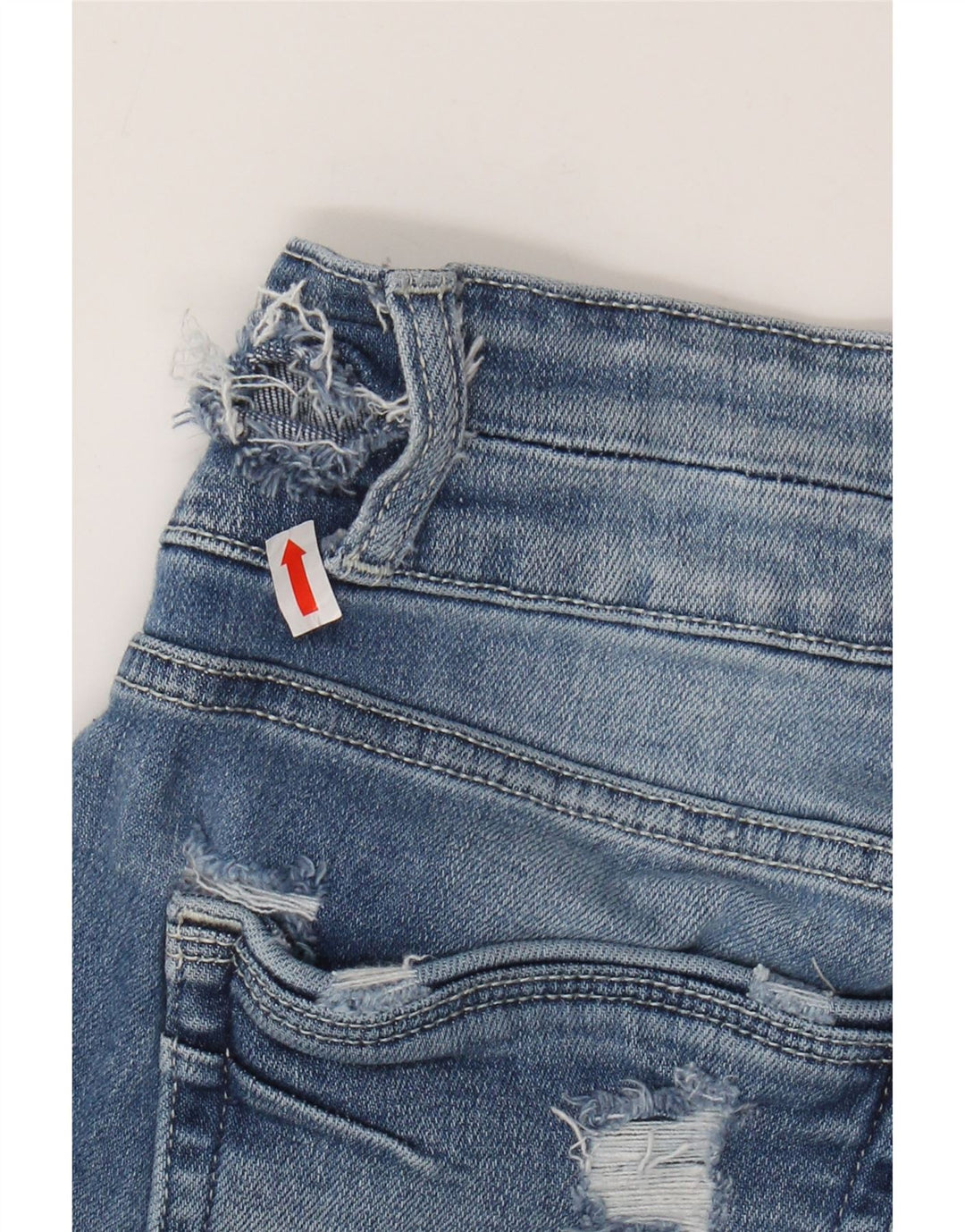 Blugi skinny învechiți BKE Payton pentru femei cu talie medie L29 L26 bumbac albastru