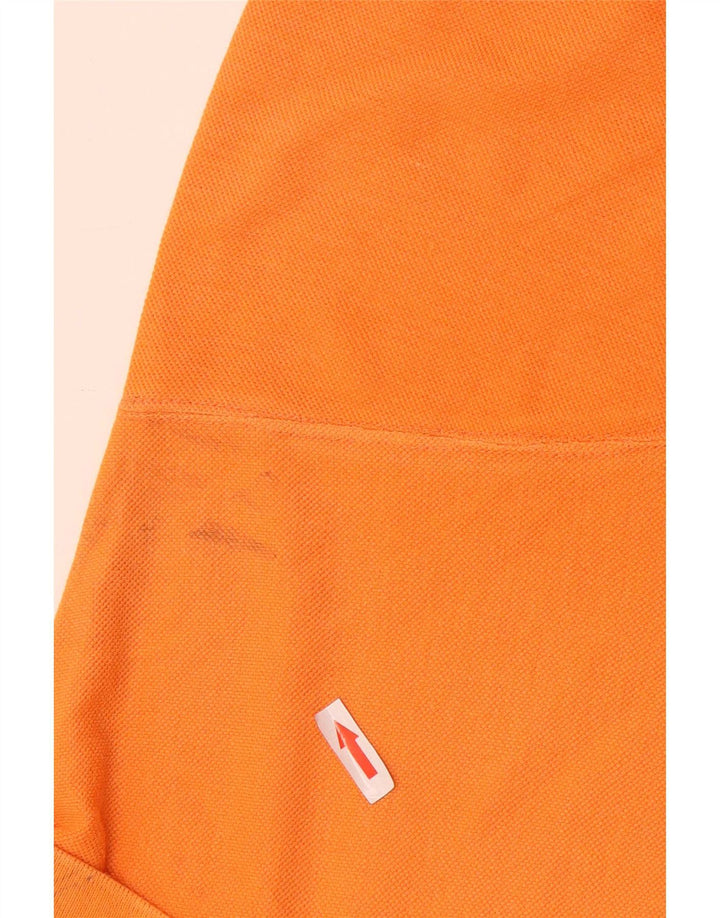 Ball On Tricou Polo pentru bărbați, bumbac portocaliu mediu