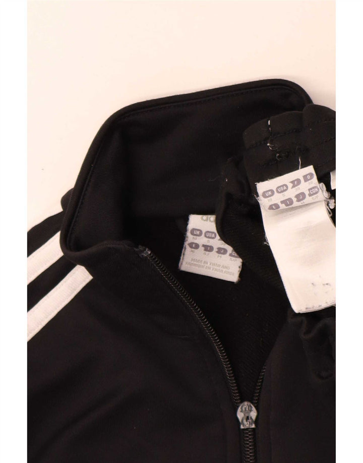 Trening complet Adidas pentru femei UK 10 Small Negru Poliester
