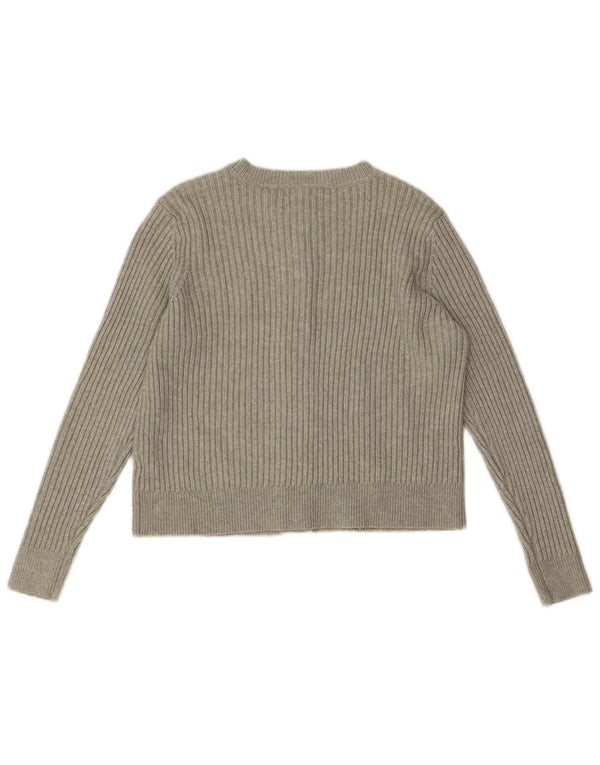 Pulover cardigan pentru femei Marks & Spencer UK 16 Poliester verde mare