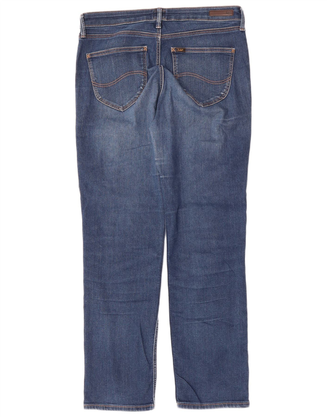 Blugi Lee Marion drepte pentru femei W31 L28 Bumbac albastru