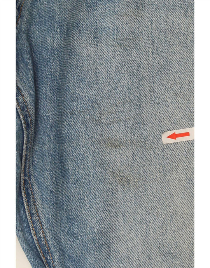 Blugi slim pentru bărbați Jack & Jones Distressed W36 L28 Bumbac albastru