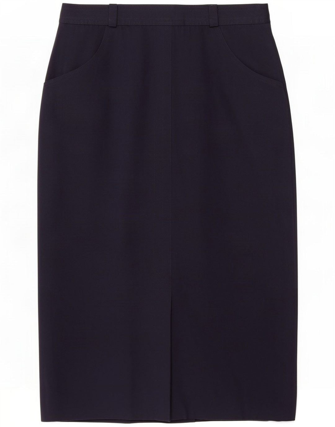 Jobis Womens Midi Fusta IT 42 Medium W30 Bleumarin Poliester