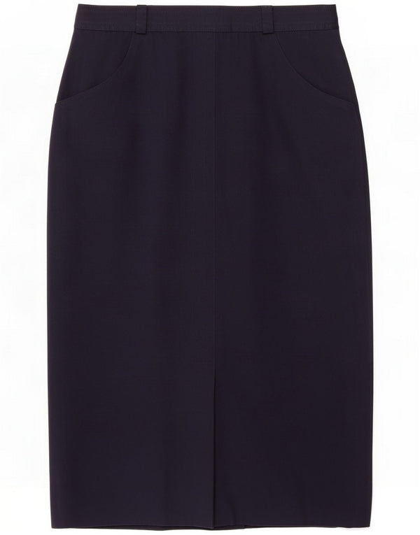 Jobis Womens Midi Fusta IT 42 Medium W30 Bleumarin Poliester