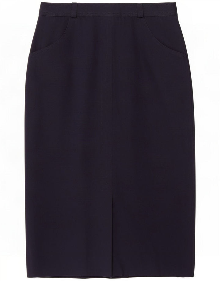 Jobis Womens Midi Fusta IT 42 Medium W30 Bleumarin Poliester
