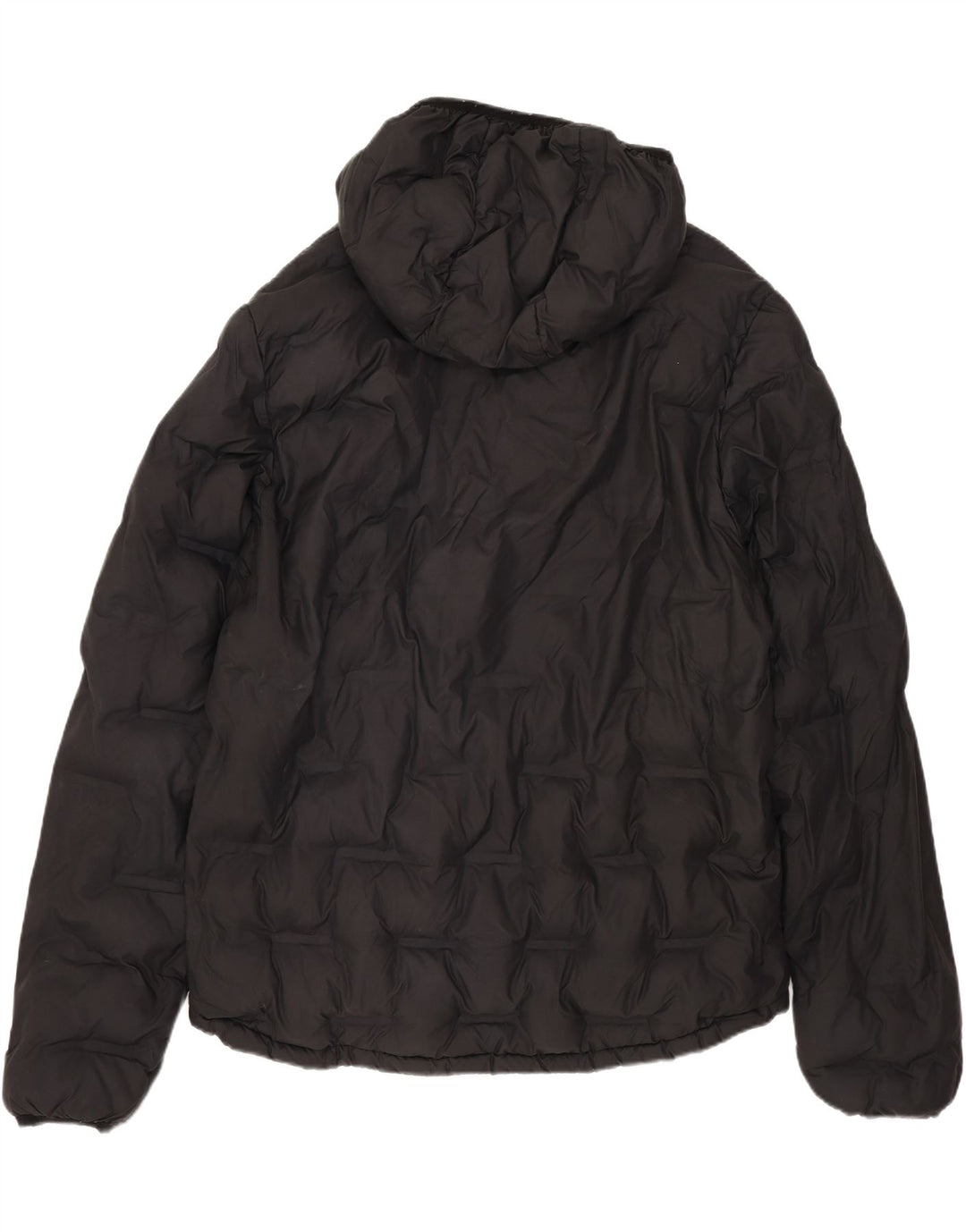 Jachetă căptușită cu glugă Superdry pentru bărbați UK 40 Poliester negru mare