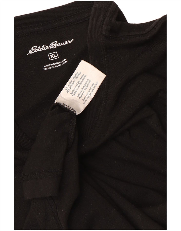 Tricou pentru bărbați Eddie Bauer Top XL bumbac negru
