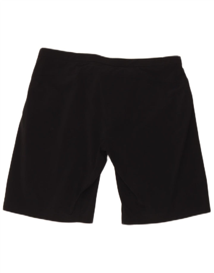 Pantaloni scurți cargo adidas pentru femei UK 16 Large W34 Nylon negru