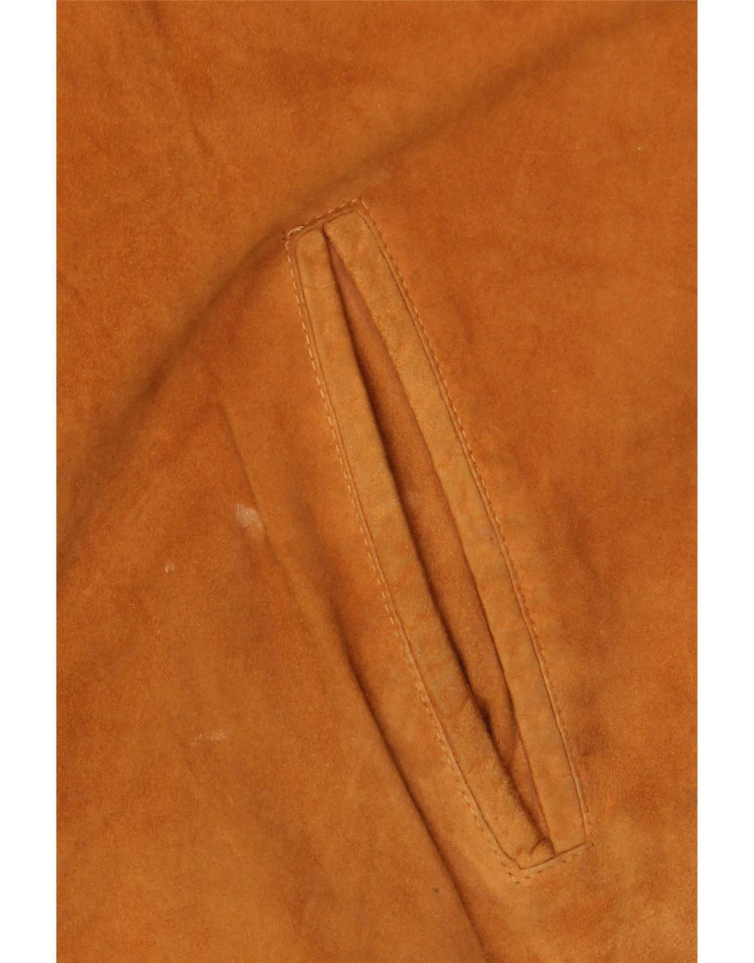 Jachetă Bomber Vintage pentru bărbați din piele intoarsa IT 54 2XL din piele maro